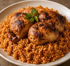 Jollof Rice & Chicken